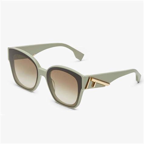 fendi roma green acetate sunglasses|fendi sunglasses prices.